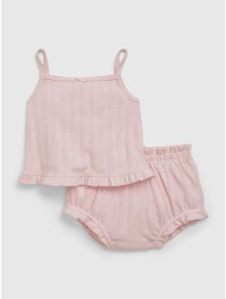 Baby Pointelle Outfit Set