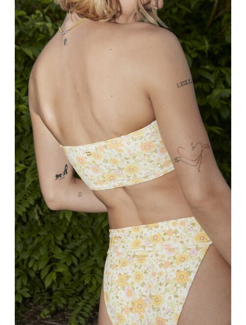 Billabong Sun Worshiper Tanlines Floral Bikini Top