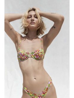 Solid & Striped Sienna Floral Underwire Bikini Top