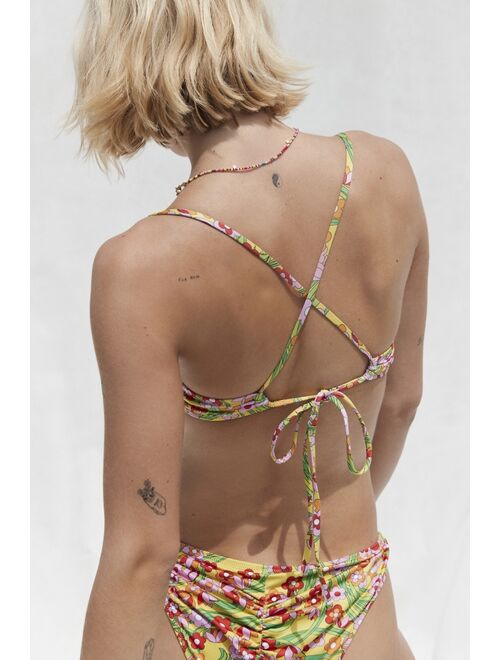 Solid & Striped Sienna Floral Underwire Bikini Top