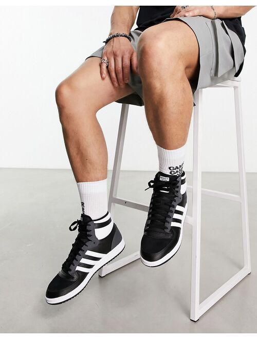 adidas Originals Top Ten RB sneakers in black/white