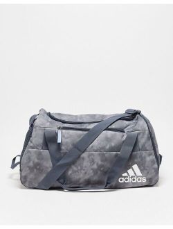performance adidas Training squad 5 duffle bag in gray