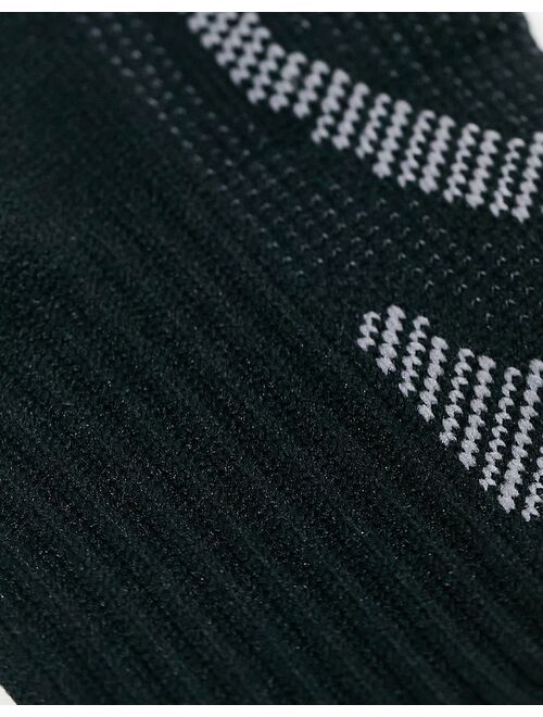 adidas performance adidas Peformance 2 pack no show socks in black