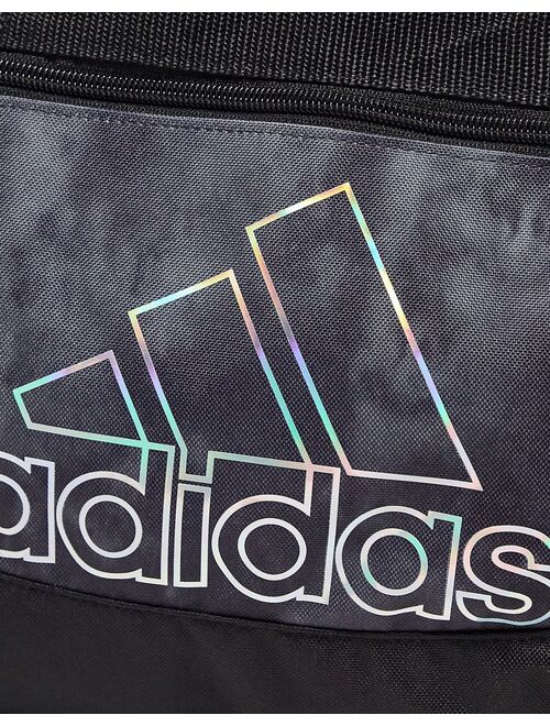 adidas performance adidas Training defender small duffle bag in dark gray