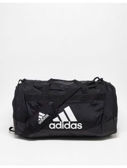 performance adidas Training defender medium duffle bag in black