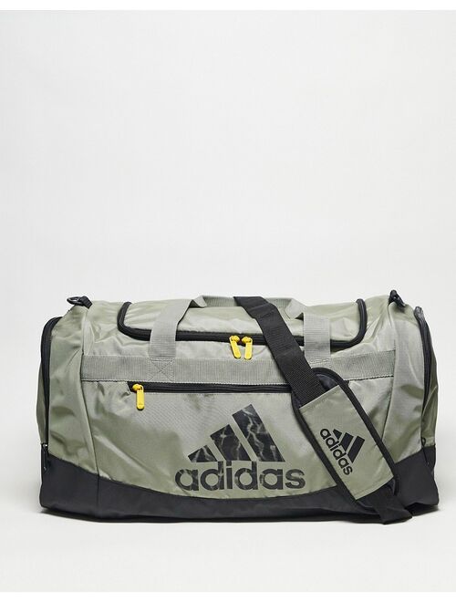 adidas performance adidas Training Defender medium duffle bag in gray