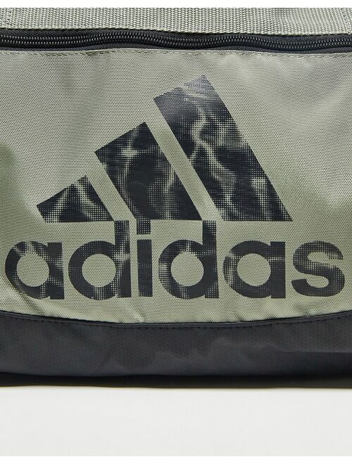 adidas performance adidas Training Defender medium duffle bag in gray
