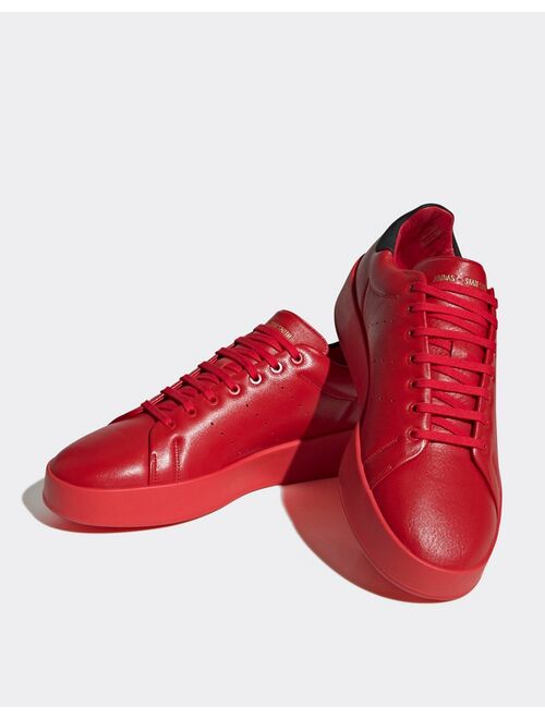 adidas Originals Stan Smith relasted sneakers in red
