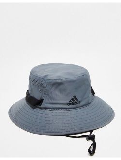 performance adidas Training Victory 4 bucket hat in gray