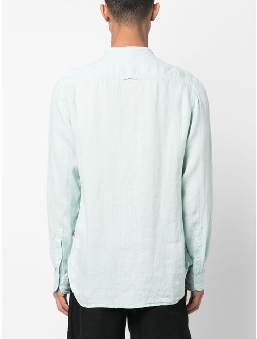 Woolrich long-sleeve linen shirt