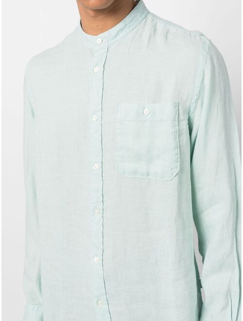 Woolrich long-sleeve linen shirt