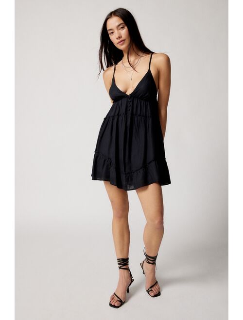 Urban Outfitters UO Tianna Strappy-Back Mini Dress