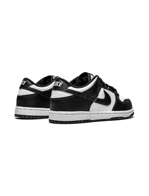 Nike Kids Dunk Low "Black/White" sneakers