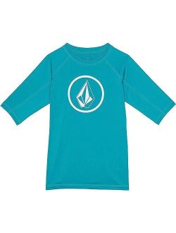 Kids Lido Solid Short Sleeve Rashguard (Toddler/Little Kids)