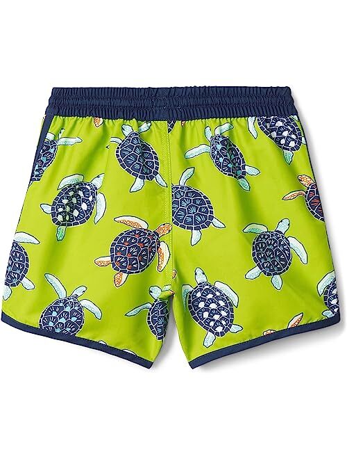 Hatley Kids Tropical Turtles Swim Shorts (Toddler/Little Kids/Big Kids)
