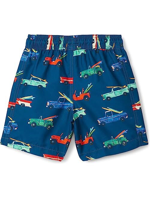 Hatley Kids Surf Cars Swim Trunks (Toddler/Little Kids/Big Kids)