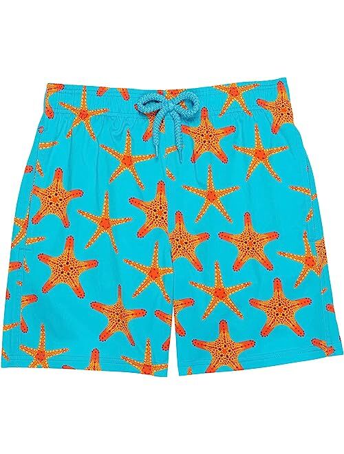 Vilebrequin Kids Starfish Dance Jirise Swim Trunks (Toddler/Little Kids/Big Kids)
