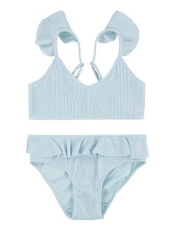 Big Girls Ruffle Bikini Swimsuit, 2 Piece Set