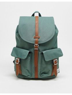 Supply Co Little American double strap backpack in forest green