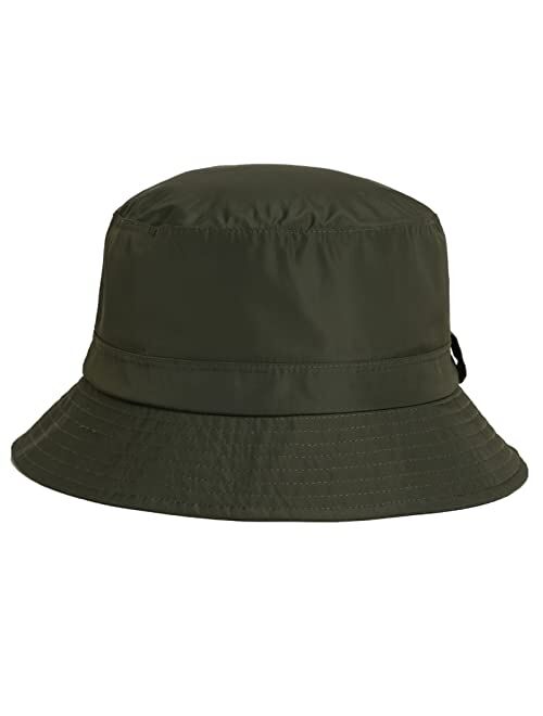 Comhats Oversize XL XXL Large Waterproof Bucket Sun Rain Hat for Mens Womens Golf Safari Ladies Lightweight UPF 50+ Packable