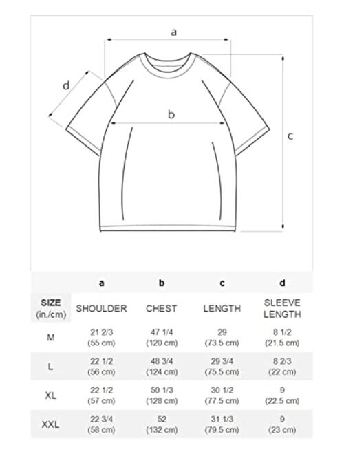 Aelfric Eden Mens Cartoon Printed T Shirt Oversized Y2k Unisex Vintage Rabbit Graphic Tee Aesthetic Short Sleeve Shirts