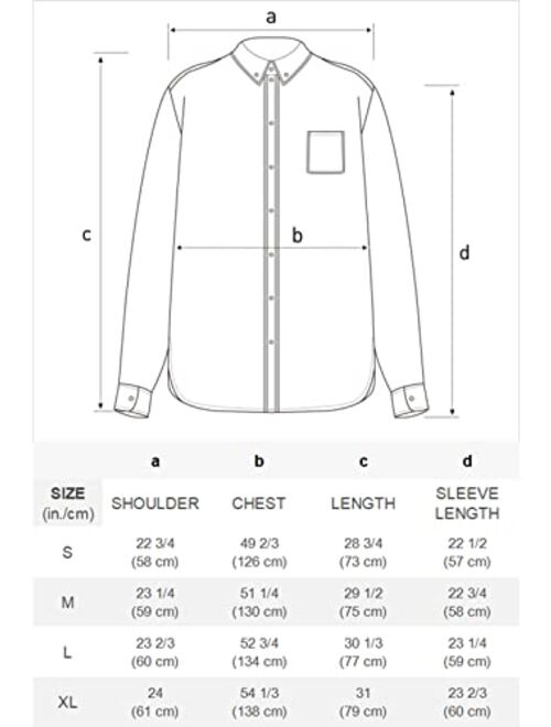 Aelfric Eden Mens Oversized Long Sleeve Button Down Shirts Casual Stylish Chain Tie Shirt Unisex