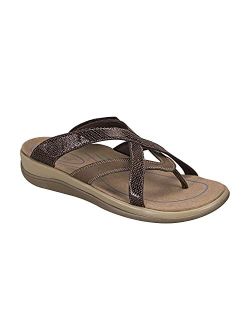 Arch Support Toe Post Flip Flops for Women, Ideal for Heel and Foot Pain Relief. Therapeutic Design with Arch Support, Arch Booster, Cushioning Ergonomic Sole &