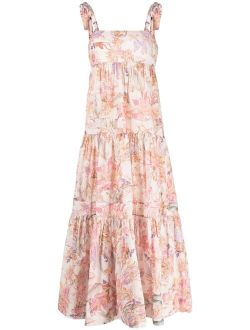 Cira floral-print dress