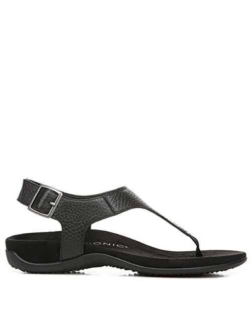 Vionic Women's Rest Terra Toe Post Backstrap Sandal- Supportive Orthotic Sandals that Include Three Zone Comfort with Arch Support- Adjustable Strap Sandals for Ladies, M