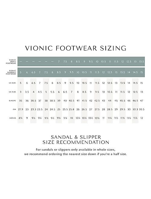 Vionic Women's Fortune Performance Sneaker- Supportive Active Walking Shoes for Heel Pain, Plantar Fasciitis with an Arch Support Orthotic Insole That Corrects Pronation 