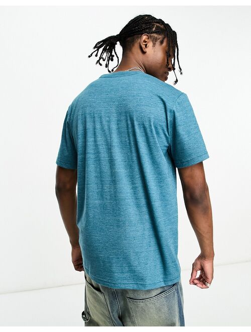 The North Face chest logo t-shirt in teal