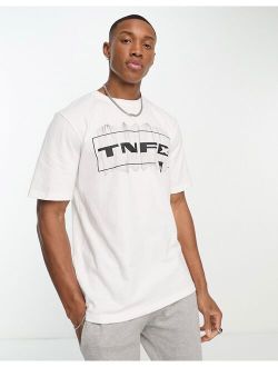 TNF-X Coordinates print t-shirt in white