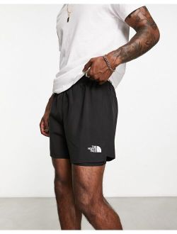 Sunriser 2-in-1 shorts in black