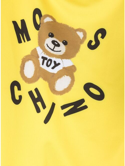 Moschino Kids teddy bear-print swimsuit