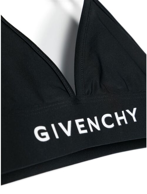 Givenchy Kids logo-print bikini set