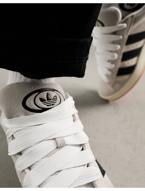 adidas Originals Campus 00s sneakers in white and black