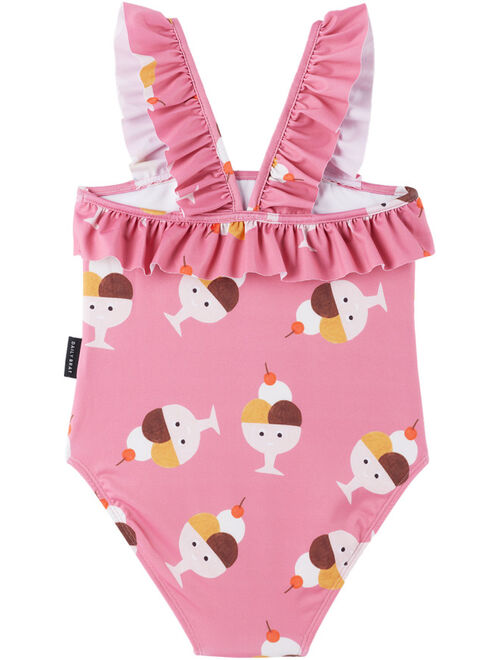 Daily Brat Kids Pink Elsie One-Piece Swimsuit