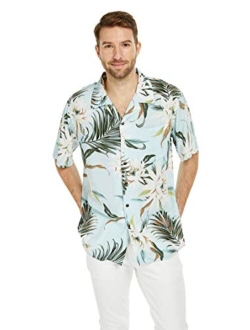 Hawaii Hangover Men's Hawaiian Shirt Aloha Shirt Midnight Bloom