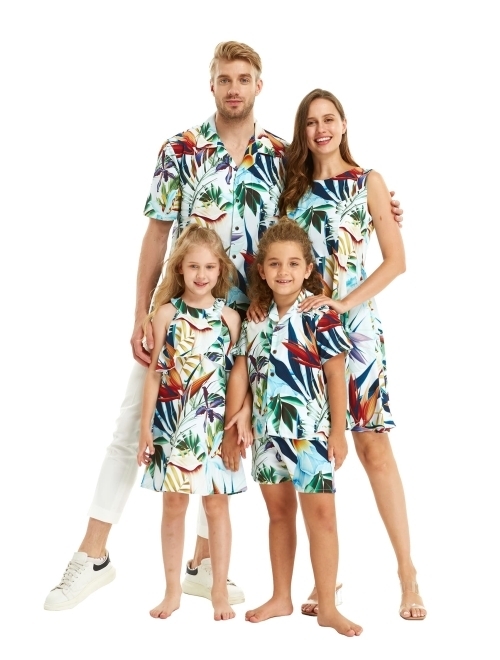 Hawaii Hangover Matchable Family Hawaiian Luau Men Women Girl Boy Clothes in Lost in Paradise
