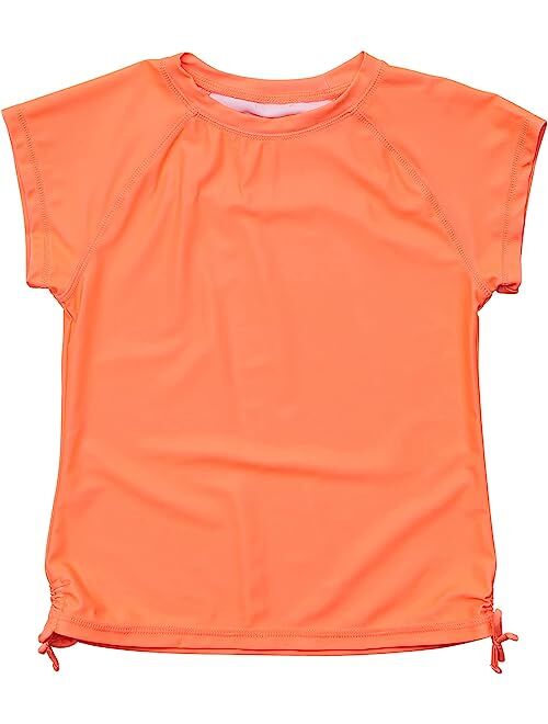 Snapper Rock Tangerine Short Sleeve Rashguard Top (Toddler/Little Kids/Big Kids)