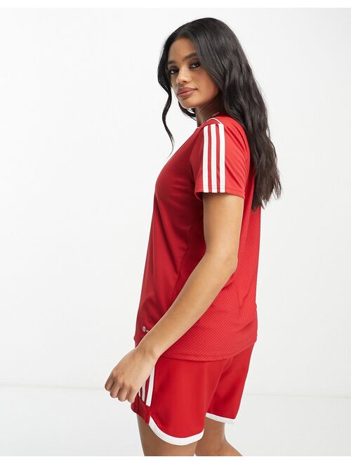 adidas performance adidas Soccer Tiro 23 T-shirt in red