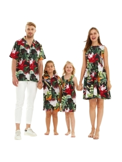 Hawaii Hangover Matchable Family Hawaiian Luau Men Women Girl Boy Clothes in Tropical Twilight