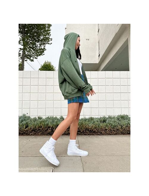 Juniors' SO Buttoned Faux Wrap Skirt