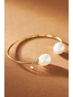 Tai Double-Pearl Cuff Bracelet