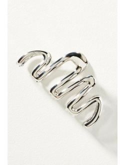 By Anthropologie Squiggle Hair Claw Clip