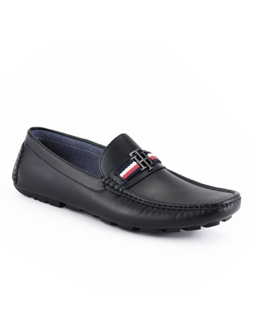 TOMMY HILFIGER Men's Atino Slip On Driver Shoes