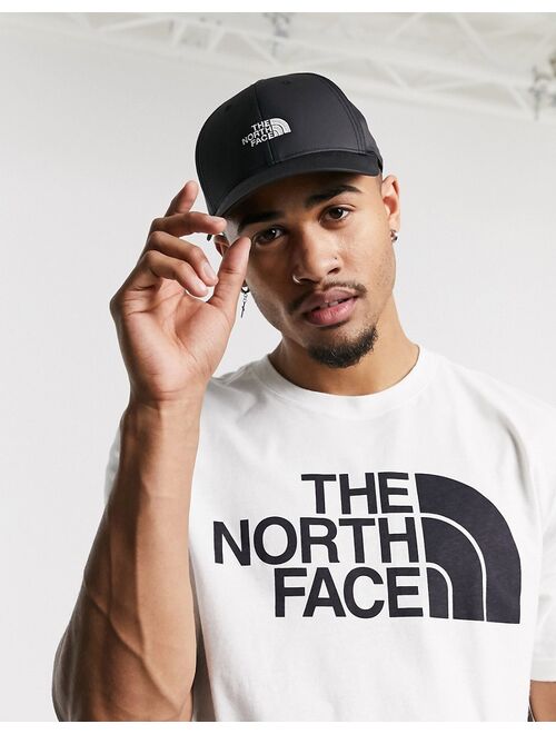 The North Face Half Dome chest print t-shirt in white