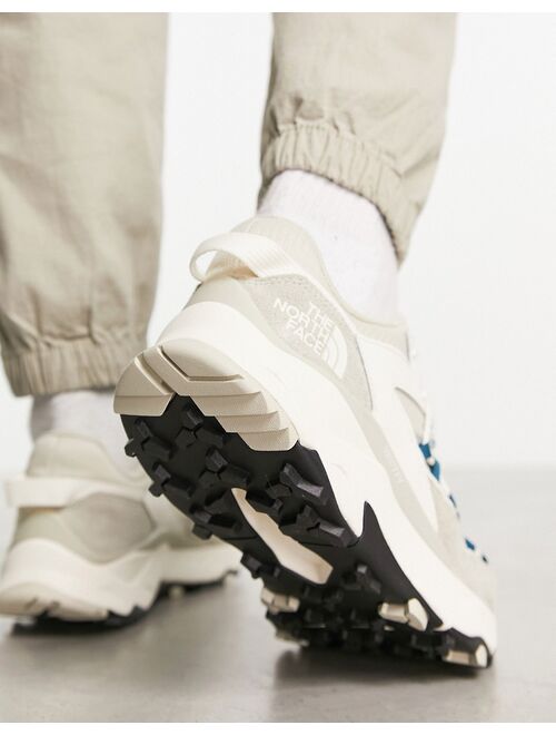 The North Face Vectiv Taraval Tech hiking sneakers in off white