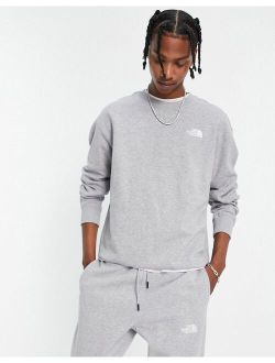 Essentials sweatshirt in light gray - Exclusive at ASOS