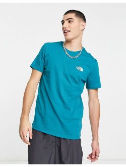 Simple Dome t-shirt in harbor blue